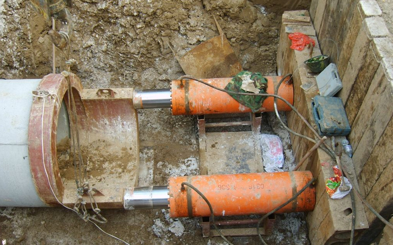 矿区顶管工程的施工方式